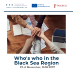Who's Who In The Black Sea Region - Libraries & NGOs, together for stronger communities.